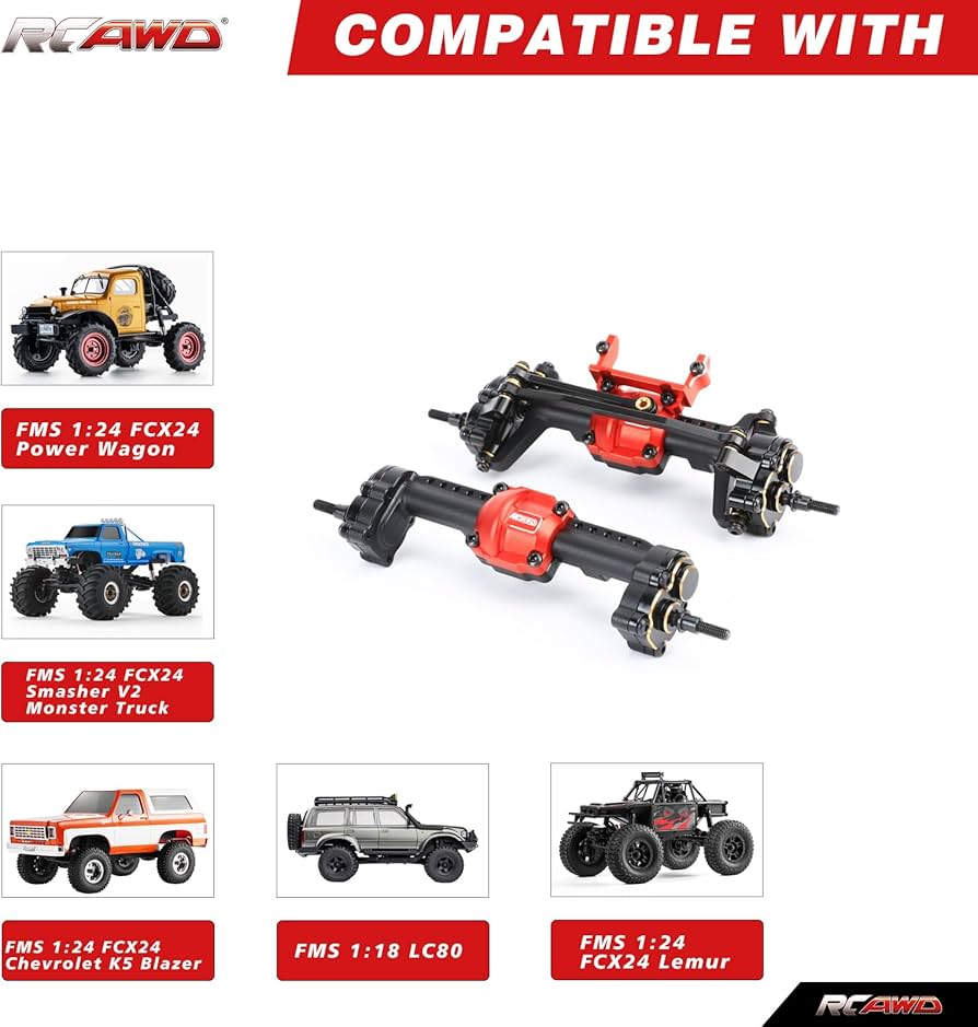 Amazon.com: RCAWD 100% Durability Increase Differential & Diff Amazon.com: RCAWD 100% Durability Increase Differential & Diff